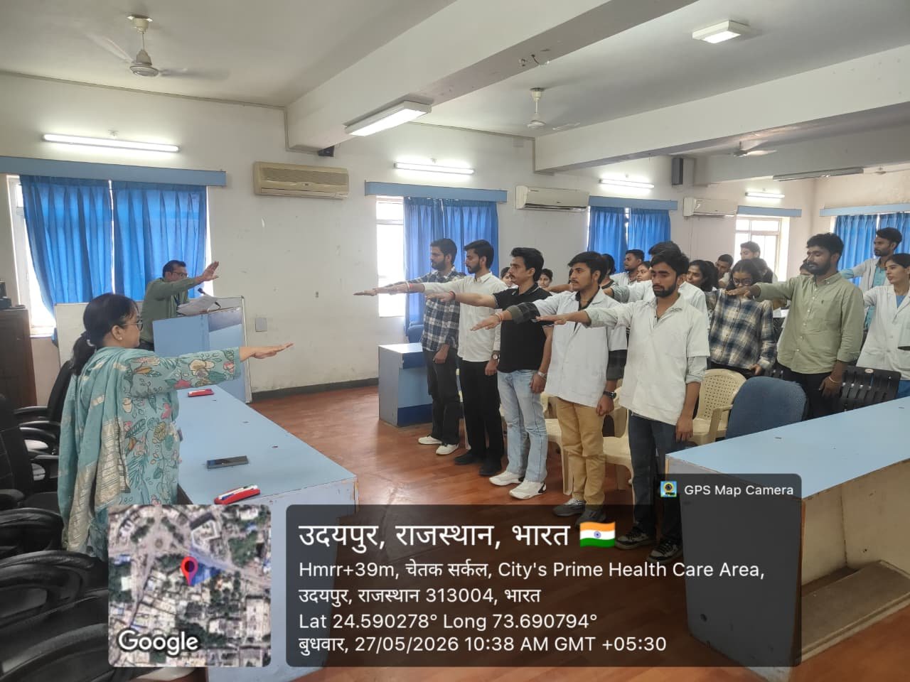 Pledge Taken for Cleanliness and Water Conservation Under Vande Ganga Water Conservation Public Campaign 2026