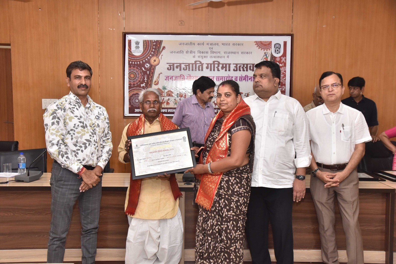 जनजाति प्रतिभाएं समाज की धरोहर, इनसे प्रेरणा लेने की आवश्यकता - श्री खराड़ी