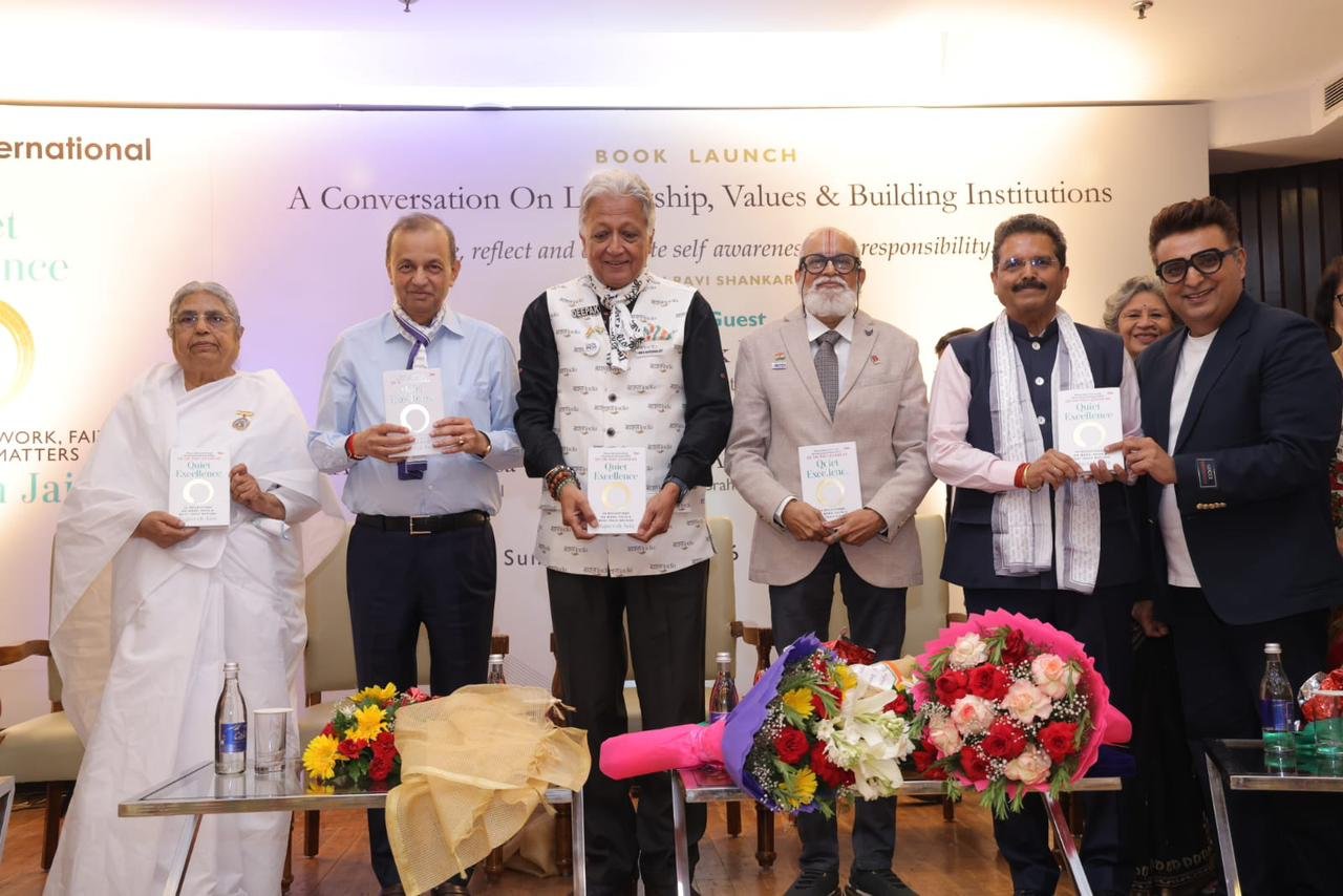 Rajnish Jain’s Book Quiet Excellence Launched, Focuses on Leadership and Life Values