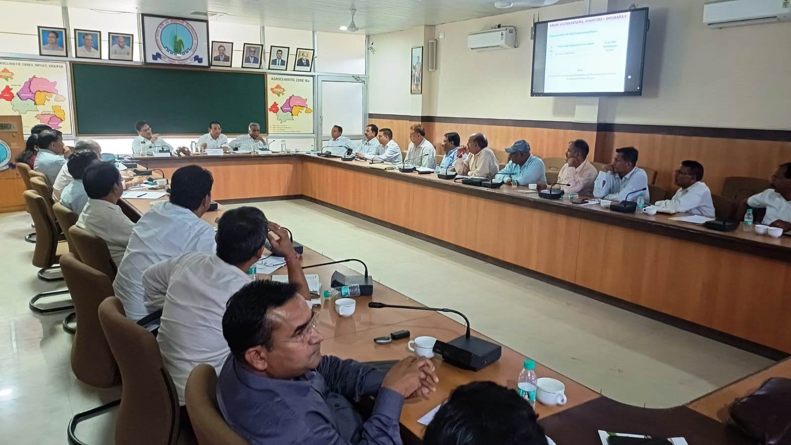 Meeting Held to Prepare MPUAT’s Ten-Year Seed Production Plan