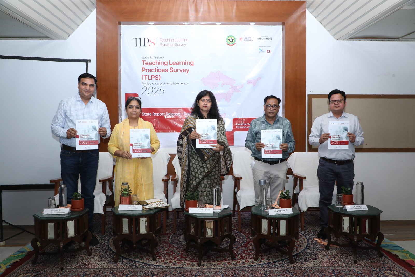 LLF and CMF, with Support from Tata Trusts, Release Rajasthan TLPS 2025 Report