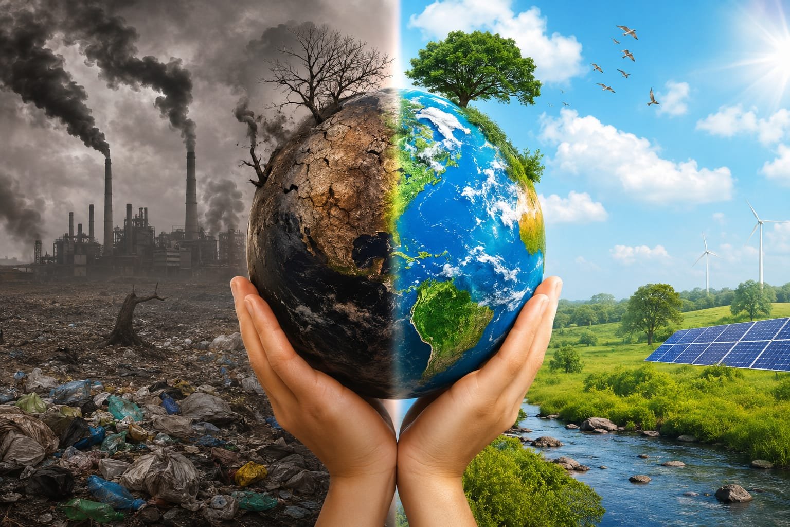 Time to Move from Environmental Crisis to Sustainable Solutions
