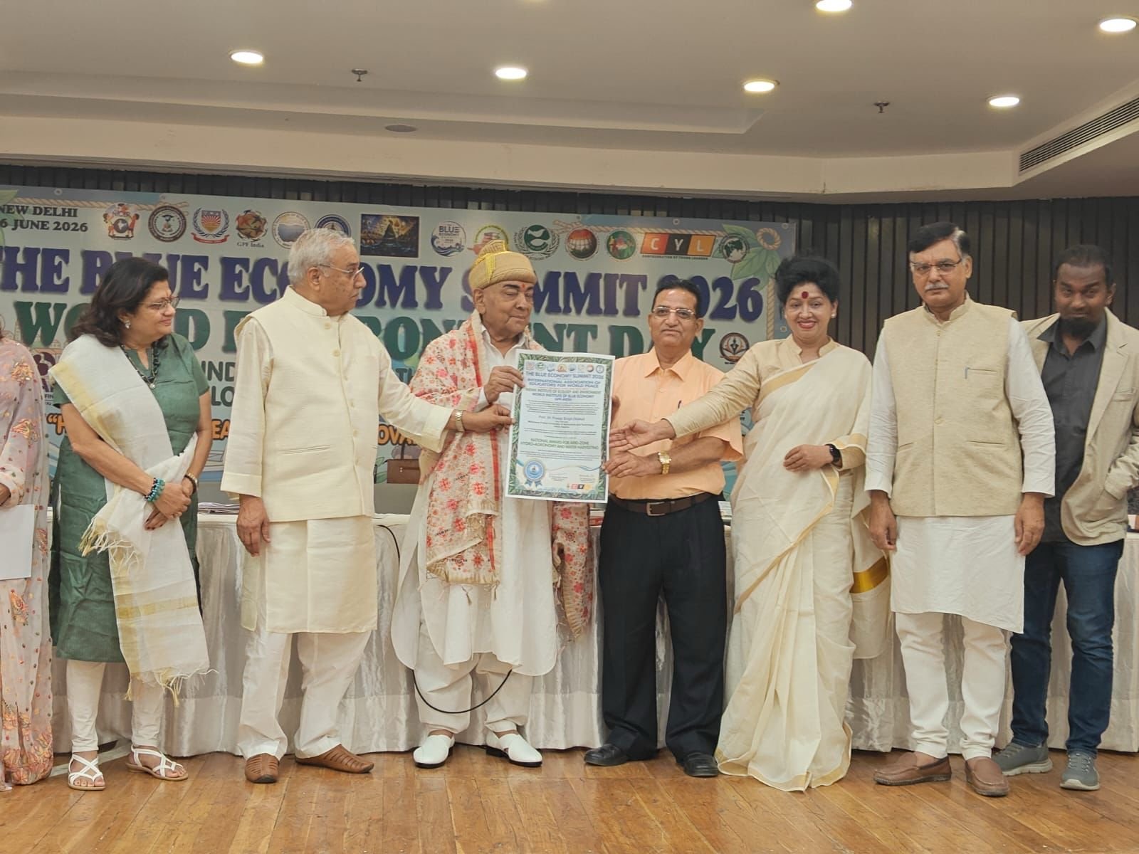 MPUAT Vice-Chancellor Dr. Pratap Singh Dhakad Receives National Award