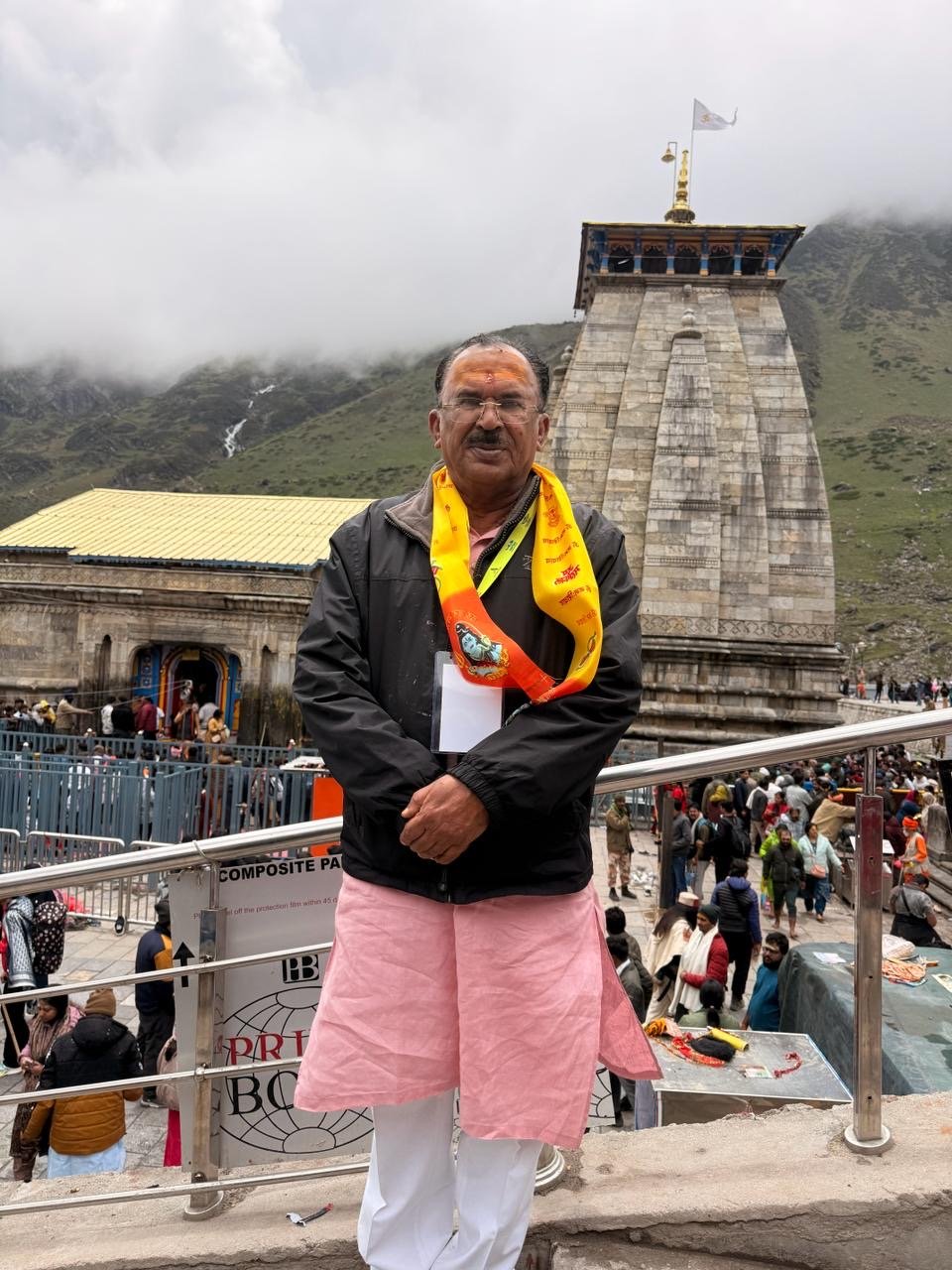 राजस्थान विधानसभाध्यक्ष वासुदेव देवनानी ने किए बाबा केदारनाथ के दर्शन