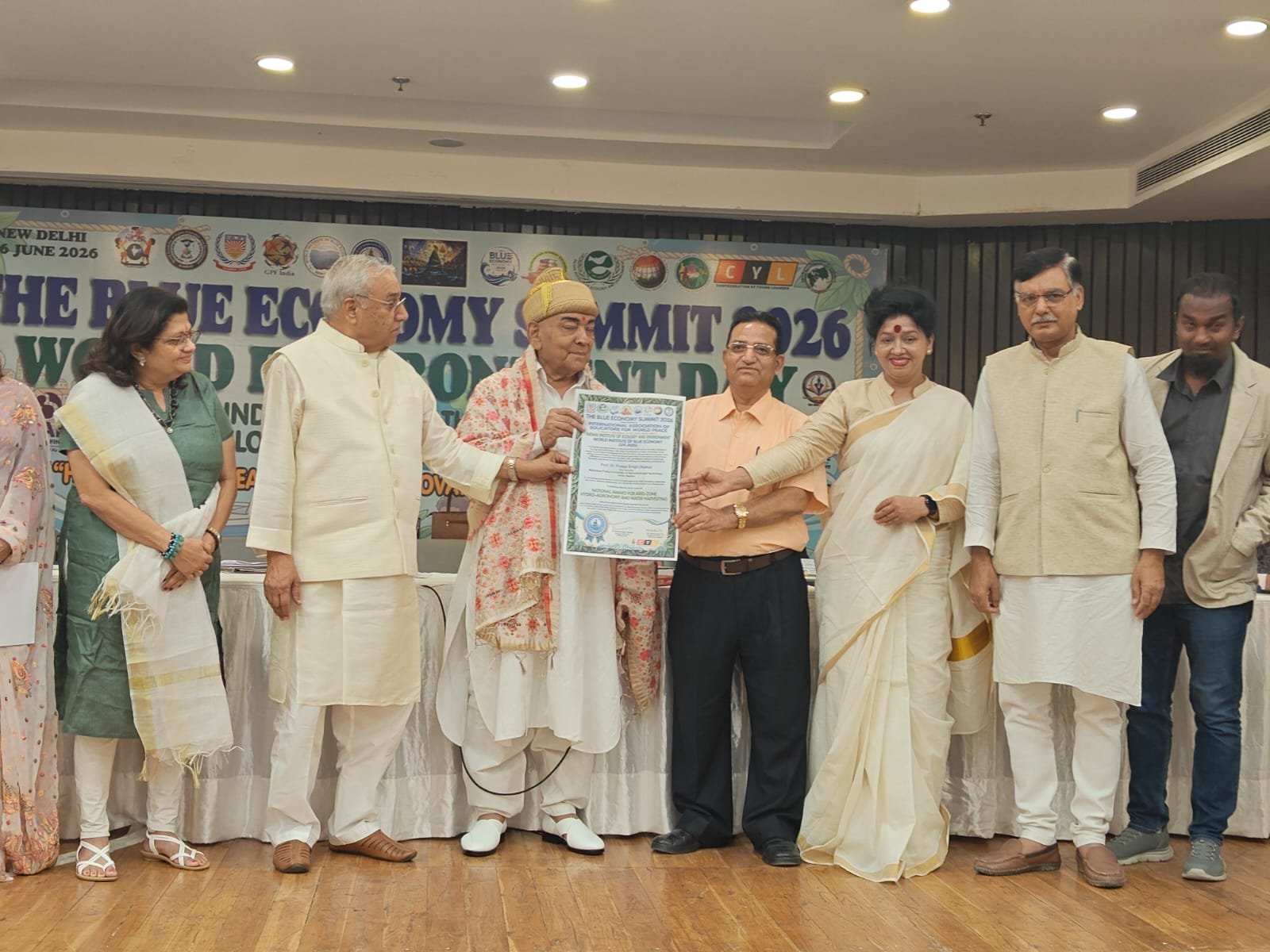 MPUAT Vice-Chancellor Dr. Pratap Singh Dhakad Receives National Award