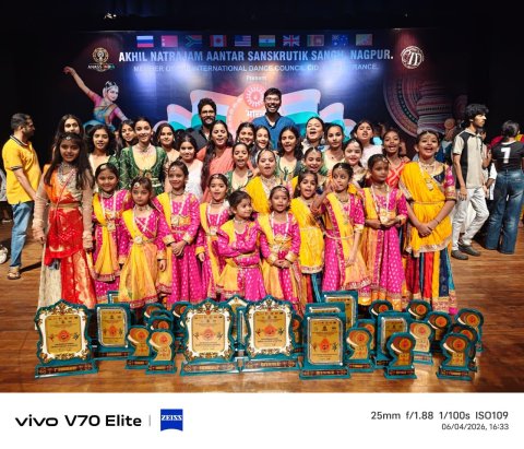 गोवा में गूंजा उदयपुर की प्रतिभा का डंकाः भारतीय नृत्य महोत्सव-2026 में सुर संगम अकादमी ने जीते कई राष्ट्रीय सम्मान