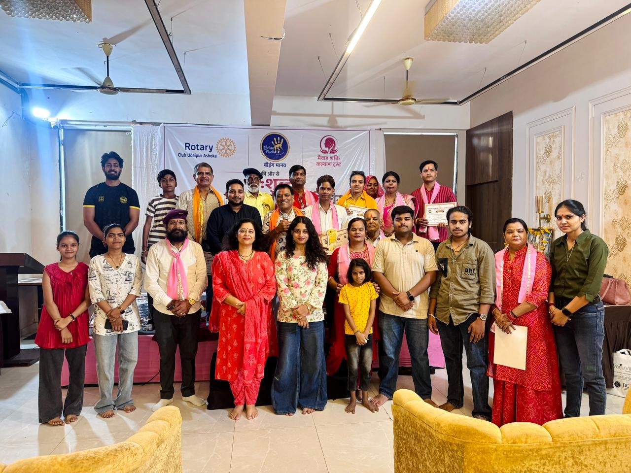 7-Day Free Training and Service Camp Concludes Successfully in Udaipur