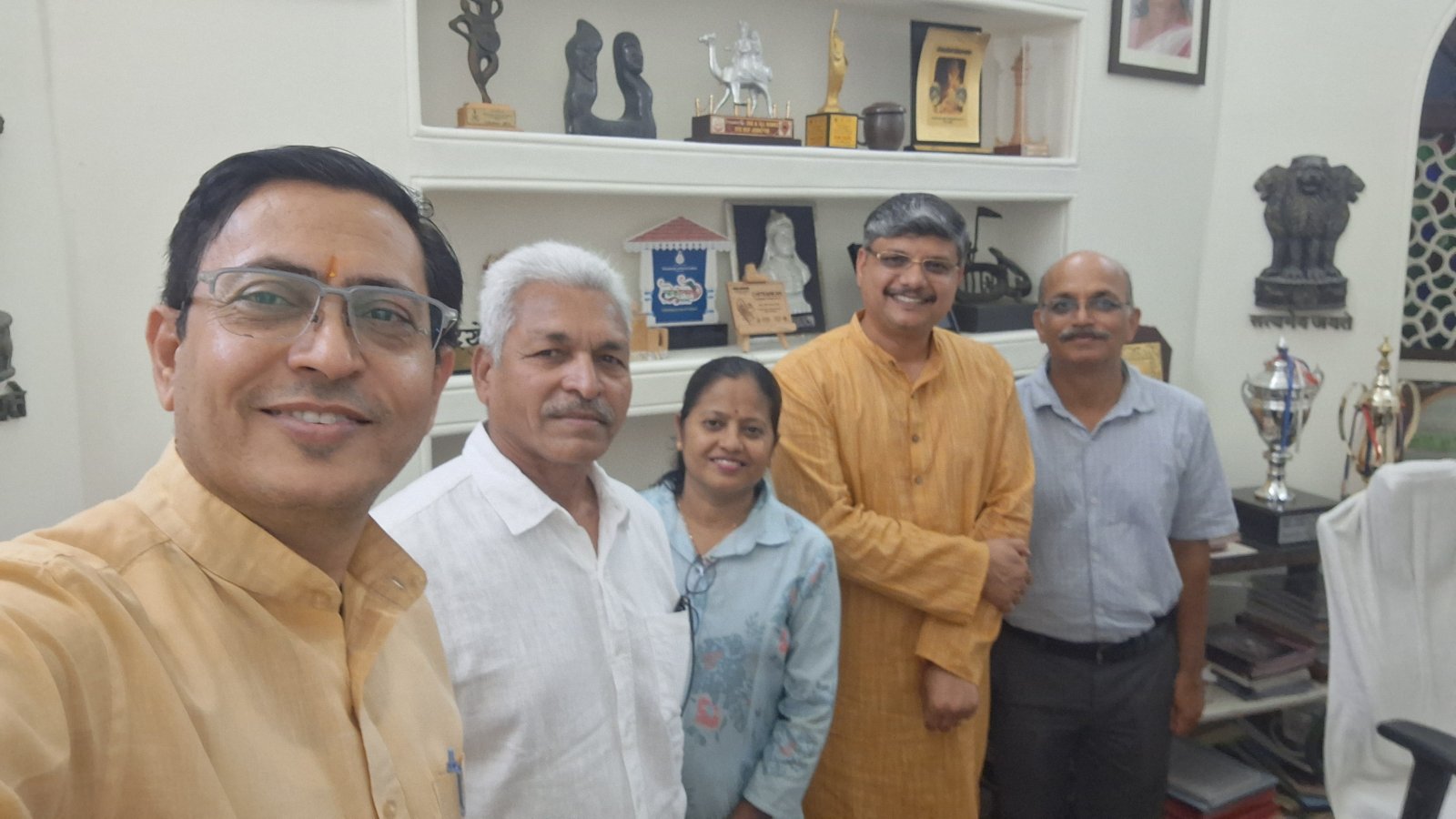 Maharashtra Samaj Udaipur Felicitates Dr. Ashwini M. Dalvi
