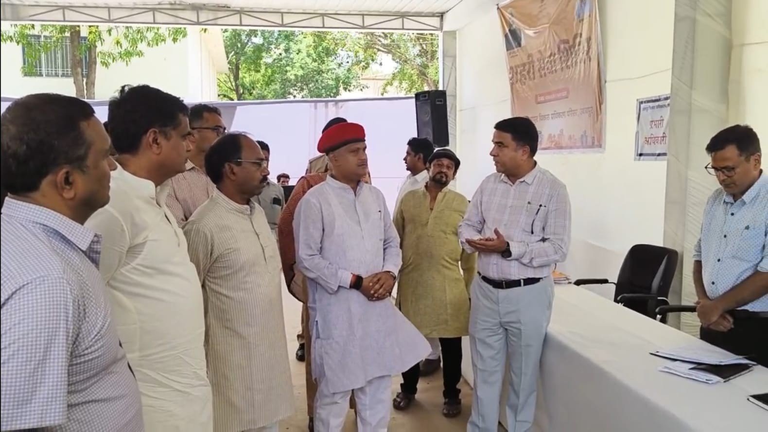 State Government Service Camps Dedicated to Public Service, Good Governance and Public Welfare: Minister-in-Charge Hemant Meena