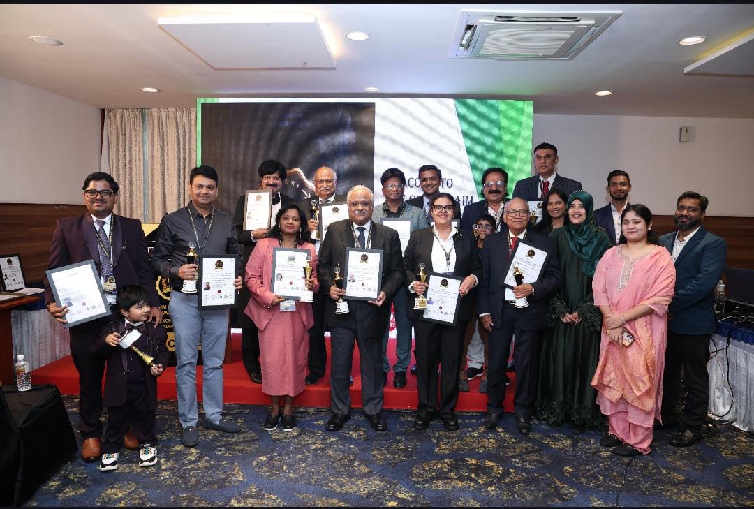 Healthcare, Education and Corporate Leadership Awards in Bengaluru, attended by numerous Healthcare Leaders, Educationalists and Business figures