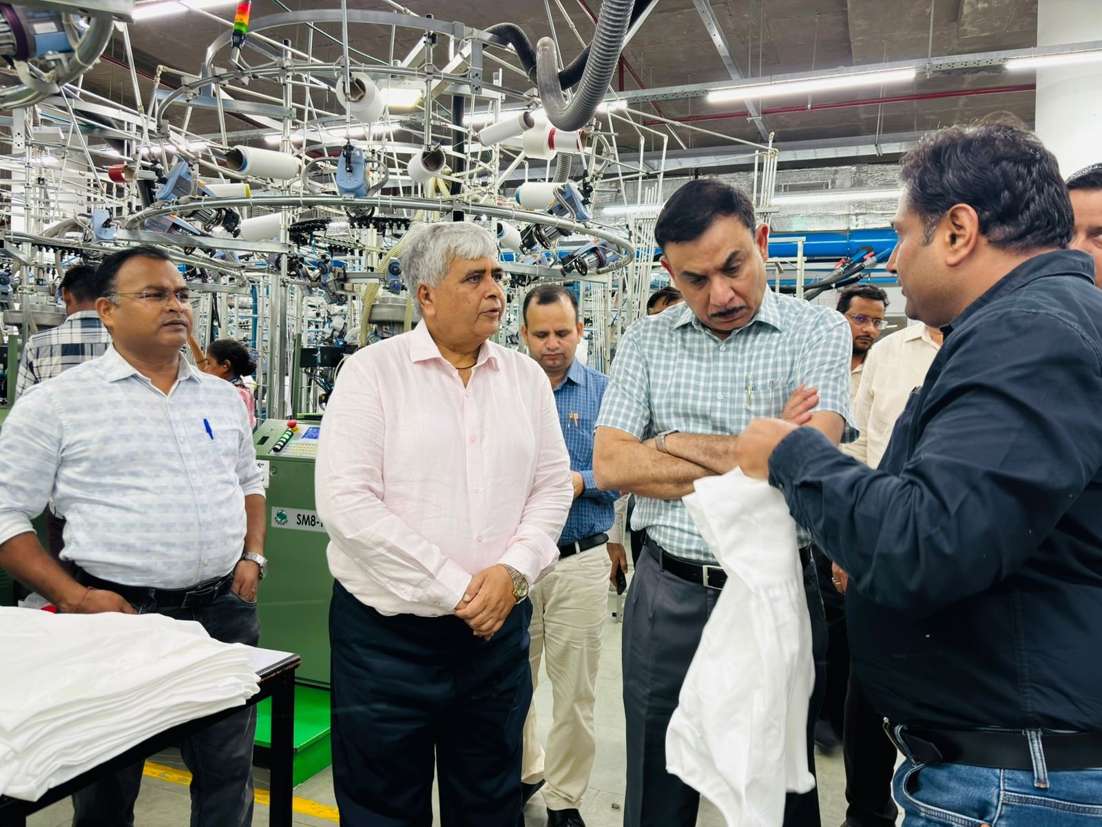 ACS (Industries) and RIICO Chairman Shikhar Agrawal Visits Sangam Group