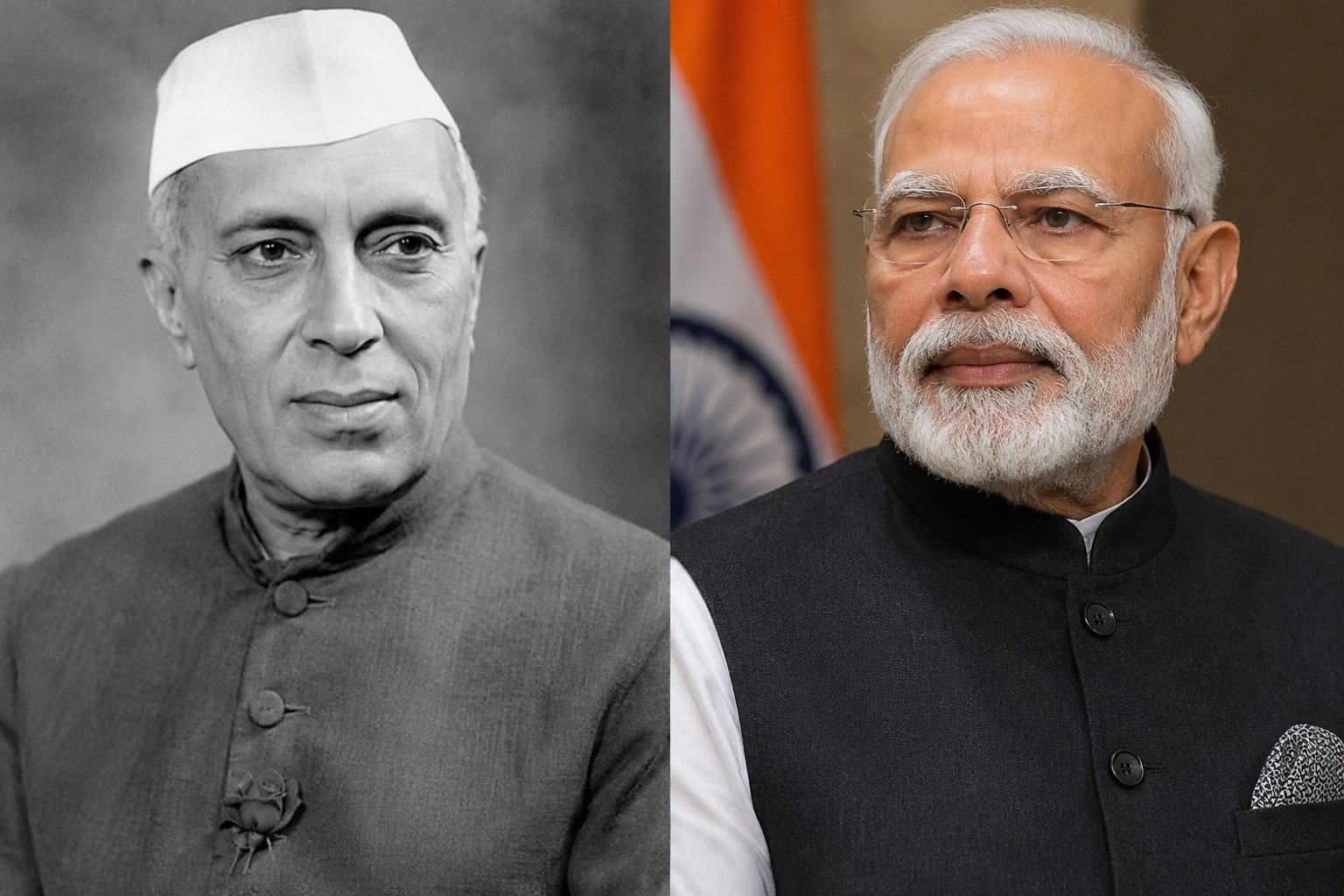 नेहरू की मोदी से तुलना कितनी जायज