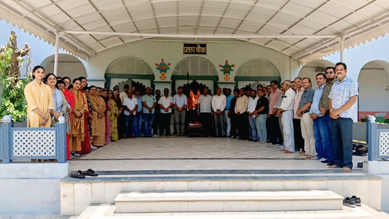 486th Birth Anniversary of Maharana Pratap Celebrated with Great Enthusiasm at Bhupal Nobles Institution