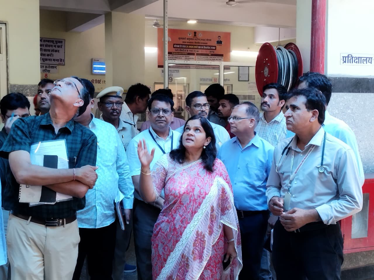 प्रमुख शासन सचिव गायत्री राठौड़ का उदयपुर दौरा
