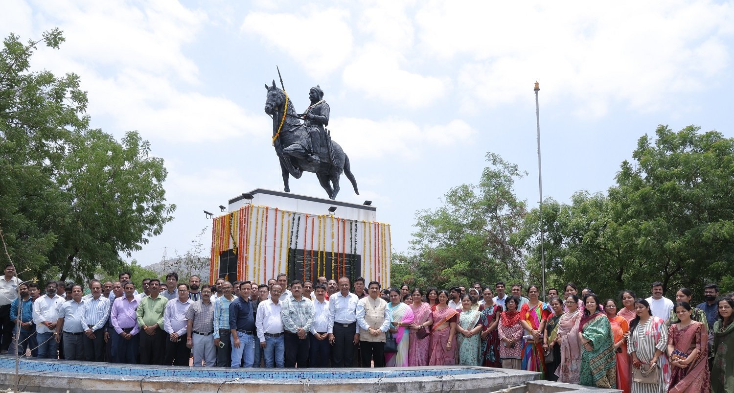 विद्यापीठ - प्रातः स्मरणीय महाराणा प्रताप की 486वीं जयंती