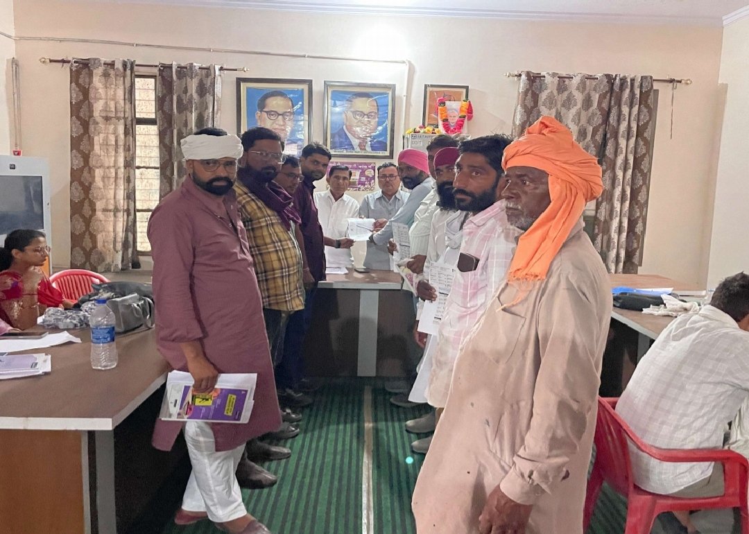 घडसाना के संदीप कुमार को मिला आवासीय पट्टा, जताया आभार