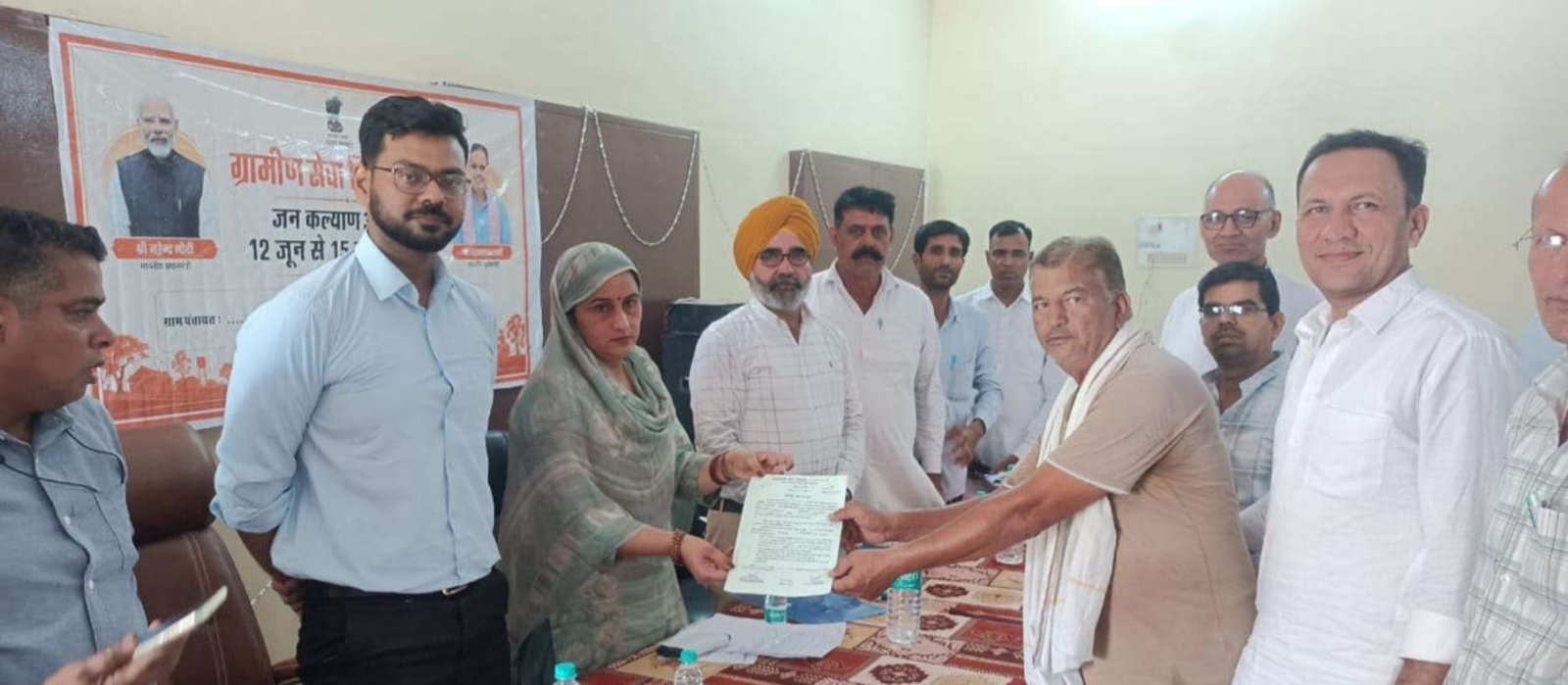 आवासीय पट्टा मिलने पर कालूराम ने जताया मुख्यमंत्री का आभार