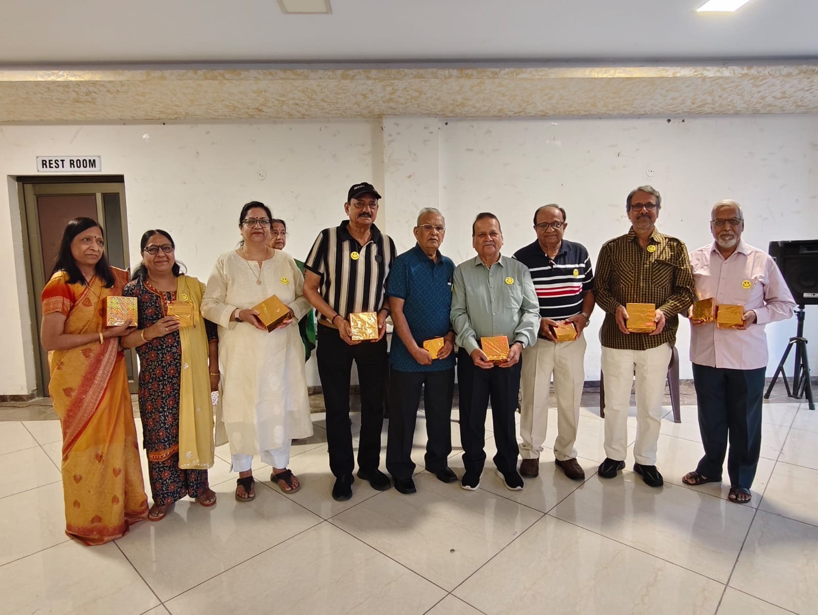 न्यू विद्यानगर कृष्णांगन सोसाइटी सीनियर सिटीजन क्लब द्वारा वरिष्ठ नागरिकों का तीन दिवसीय खेल महोत्सव आयोजित