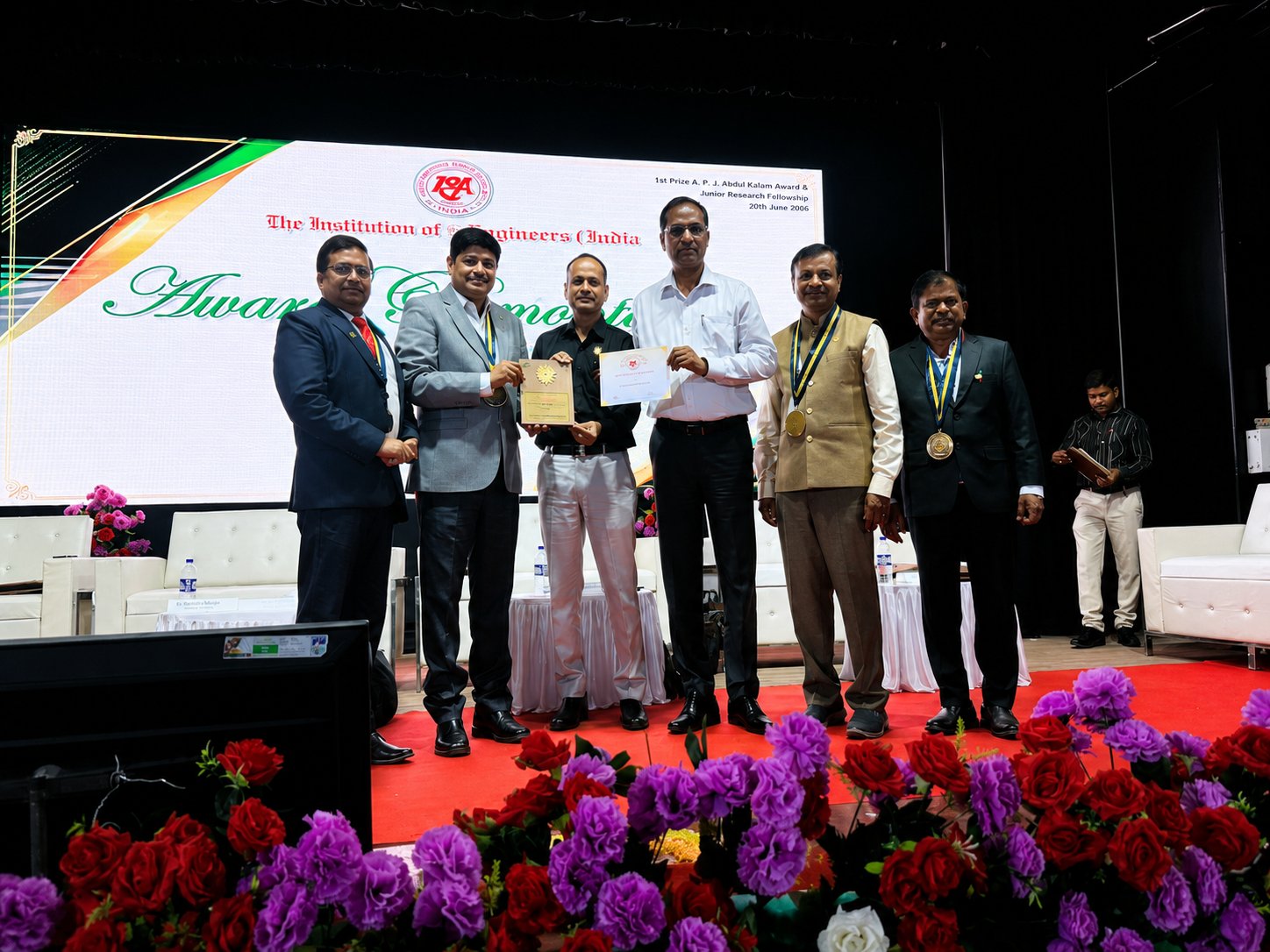 अखिलेश जोशी को मिला लाइफ टाइम अचीवमेंट अवार्ड