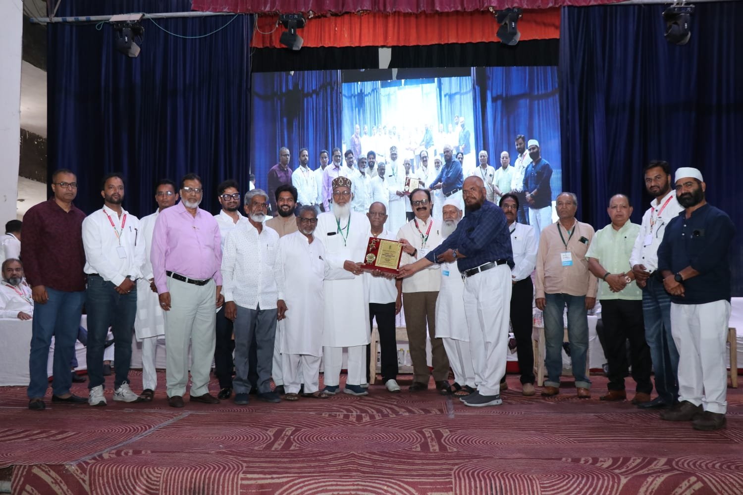 Grand “Parvaaz” District-Level Muslim Talent Felicitation Ceremony Organized by Anjuman Taleemul Islam