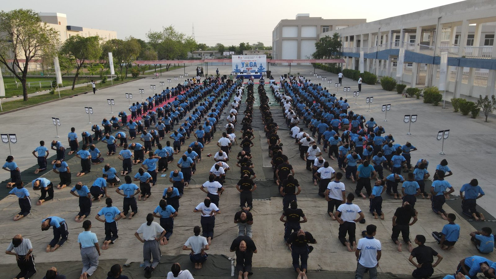 ###SPSU Celebrates International Yoga Day with Enthusiastic Participation