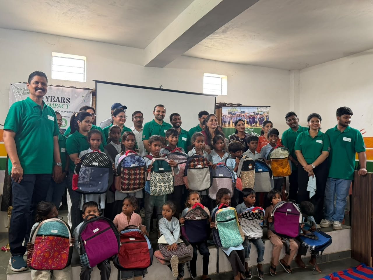 GreenSoul Foundation Completes 10 Years of Social Service; Educational Kits Distributed to 123 Students