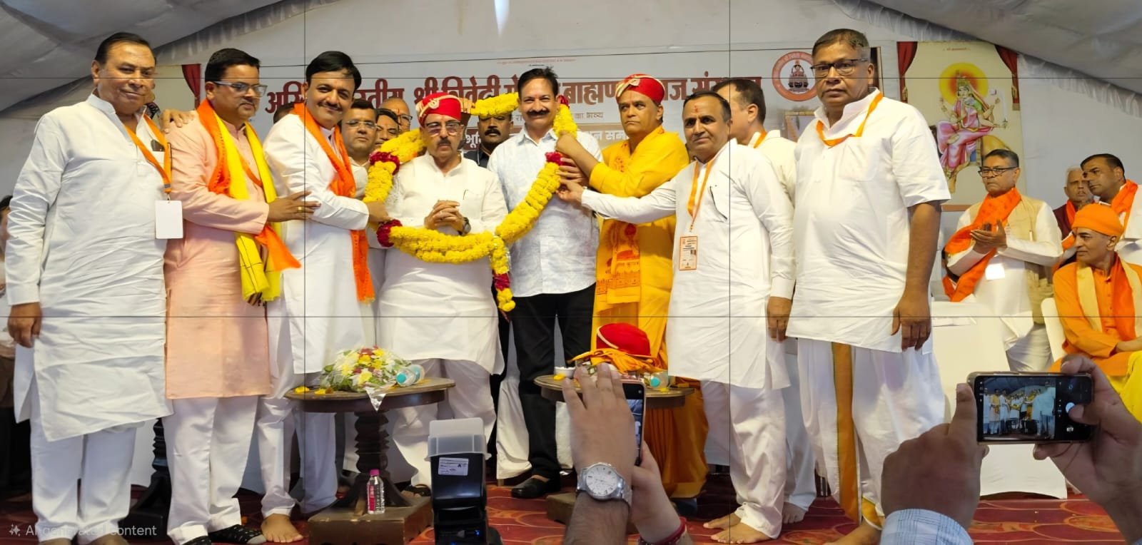 श्री त्रिवेदी मेवाड़ा ब्राह्मण समाज के बहुउद्देशीय भवन का भूमि पूजन एवं सामाजिक महाधिवेशन ऐतिहासिक रूप से सम्पन्न