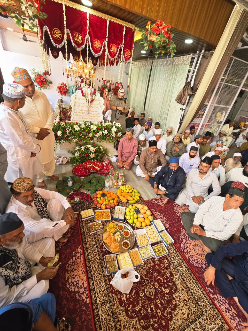 Two-Day Urs of Hazrat Sufi Nazeer Sahib Qadri Chishti Noori Concludes with Prayers for Peace and Prosperity