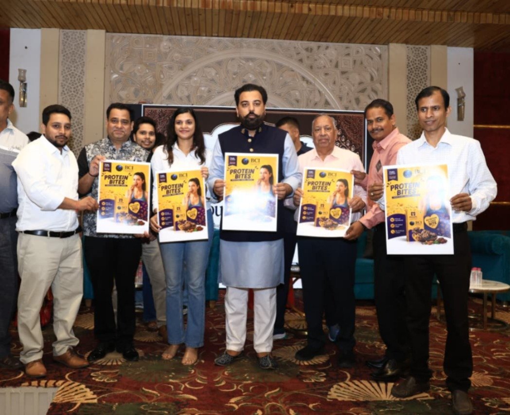 बीसीआई प्रोटीन बाइट्स हुआ लांच, हेल्दी फूड सेगमेंट में बीसीआई का नया कदम