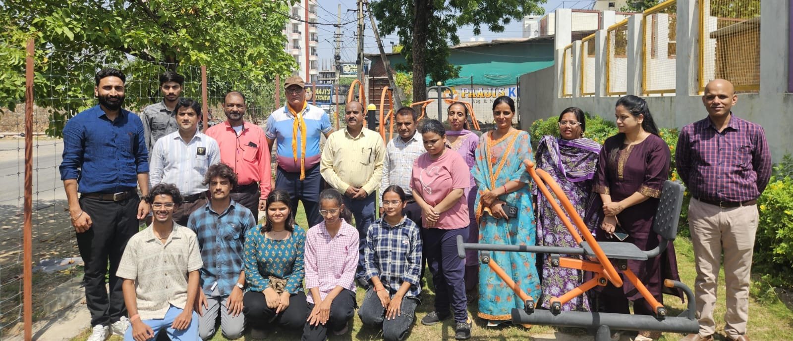 स्वस्थ युवा-सशक्त भारत की ओर कदमःऐश्वर्या ग्रुप ऑफ कॉलेजेस में अत्याधुनिक ओपन जिम का लोकार्पण