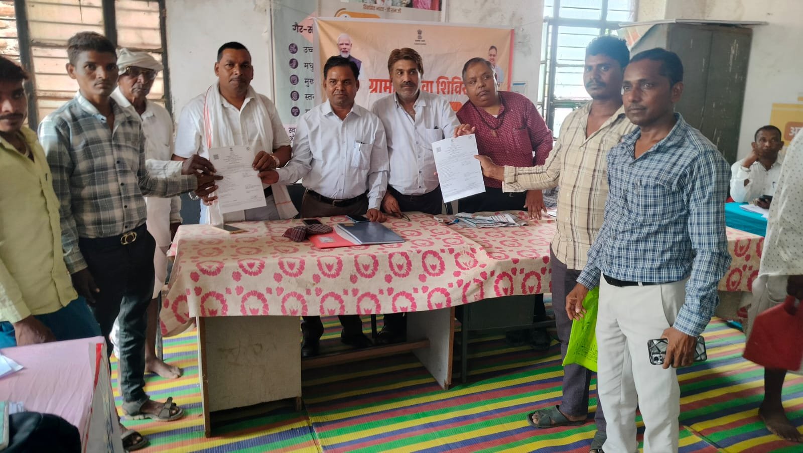 अमरथून में ग्रामीण सेवा शिविर सम्पन्न
