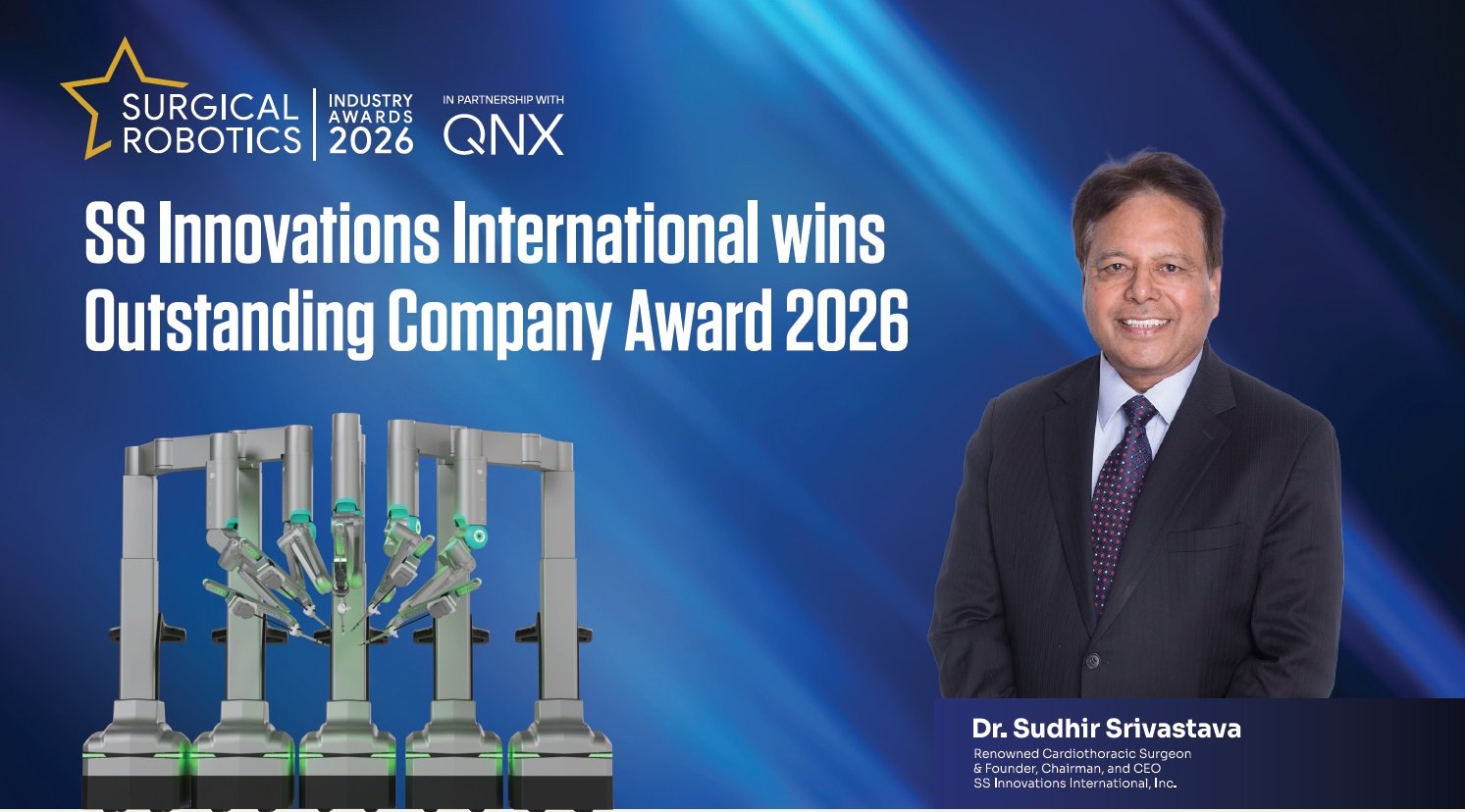 SS Innovations International Beats Global Surgical Robotics Giants to win outstanding company award