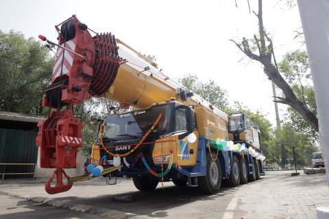हिंदुस्तान जिंक में भारत के पहले 250 मीट्रिक टन क्षमता का इलेक्ट्रिक क्रेन की शुरूआत