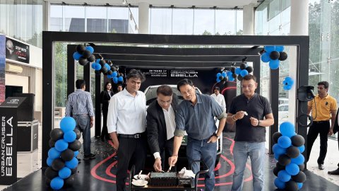 ####Rajendra Toyota Unveils All-Electric Toyota Urban Cruiser eBElla in Udaipur