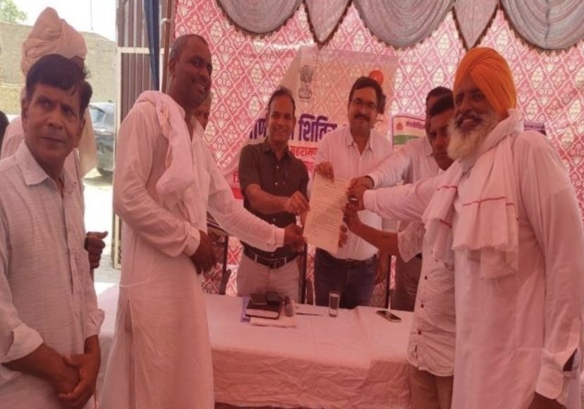 बहरामपुरा बोदला के ग्रामीण सेवा शिविर में परिवादियों को मिला मालिकाना हक