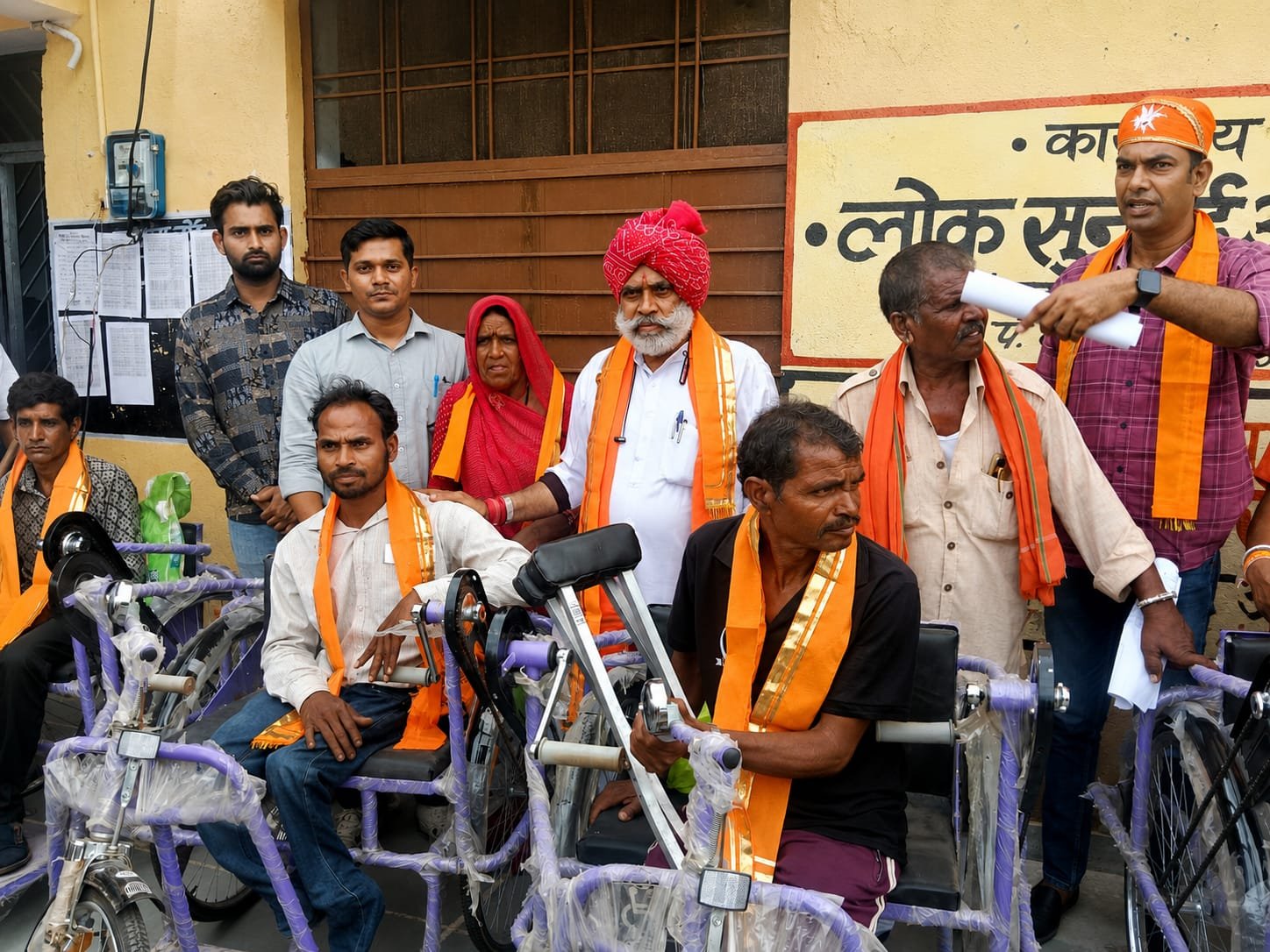 दिव्यांगजनों को मिली ट्राई साइकिल, दो वर्ष से बंद एकल नारी पेंशन हुई पुनः प्रारंभ