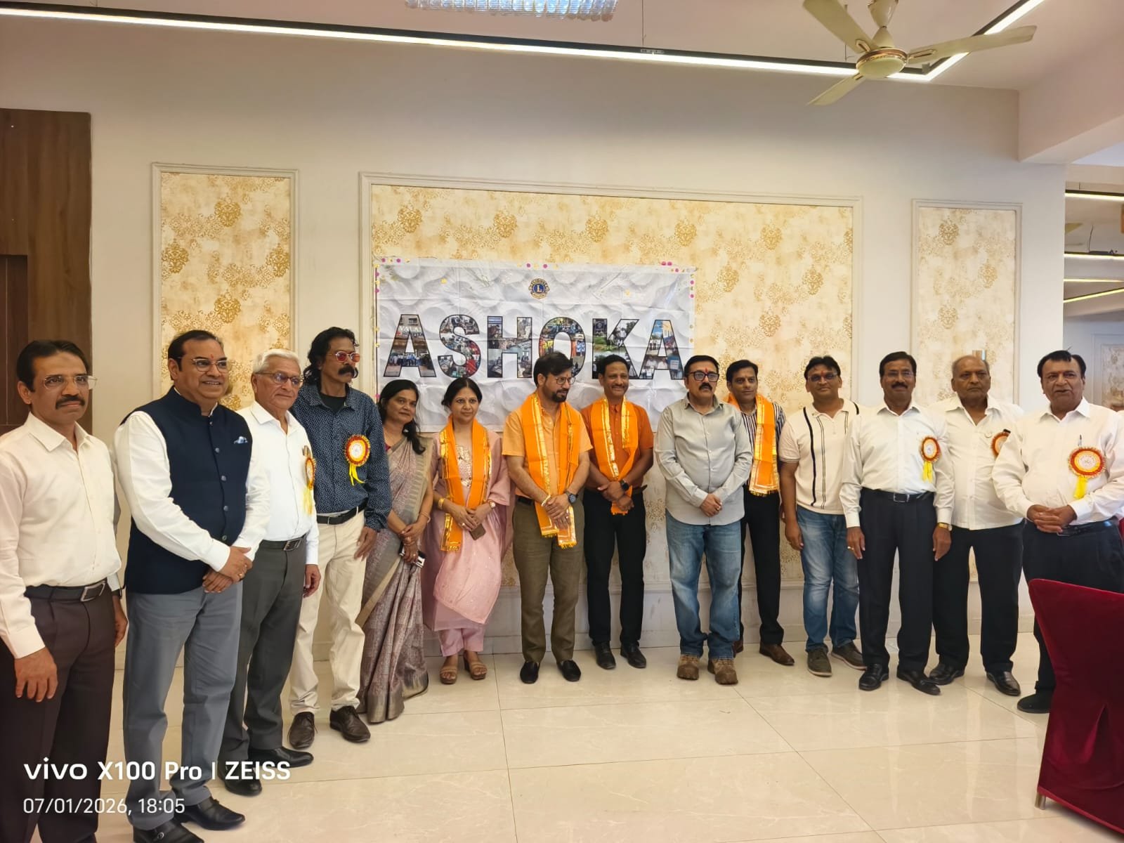 Lions Club Ashoka Felicitates Senior Doctors on Doctors’ Day