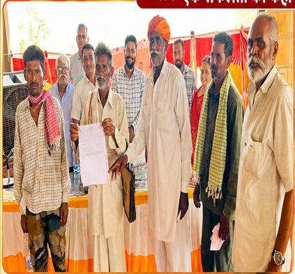 जेठवाई में वर्षों पुराना पैतृक भूमि विवाद आपसी सहमति से हुआ समाप्त