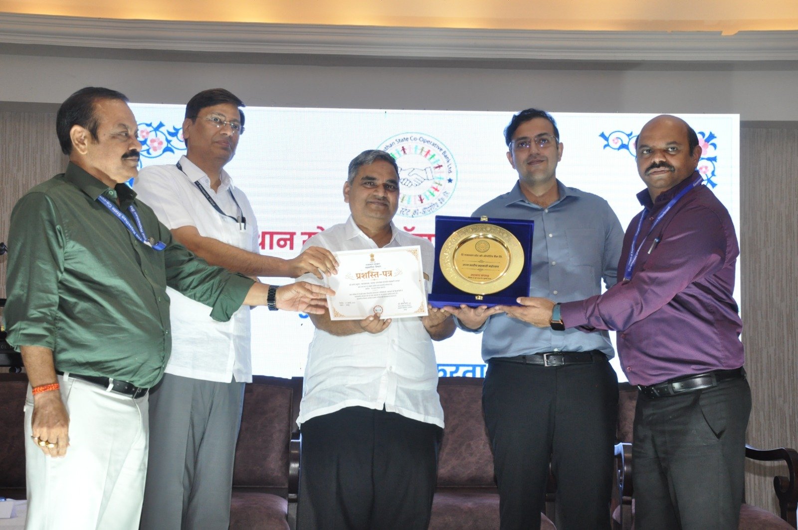 Udaipur Cooperative Wholesale Store General Manager Honoured at State Level