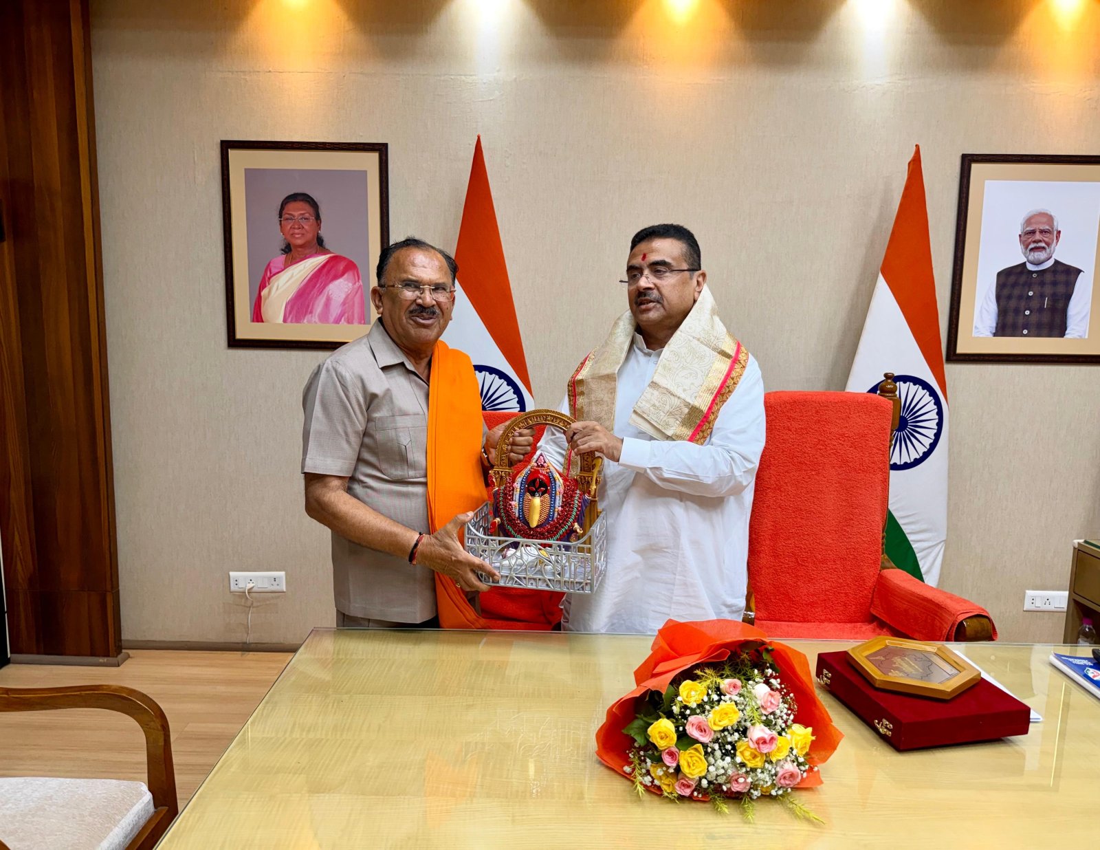 Rajasthan Assembly Speaker Shri Vasudev Devnani on a visit to Kolkata