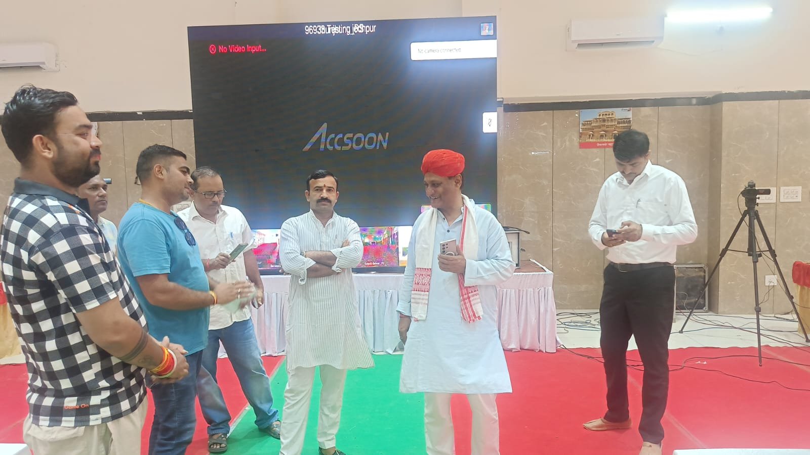 जिला स्तरीय एवं मुख्यमंत्री रोजगार उत्सव कार्यक्रम की तैयारियों का राजस्थान राज्य अनुसूचित जाति वित्त एवं विकास आयोग के अध्यक्ष ने लिया जायजा