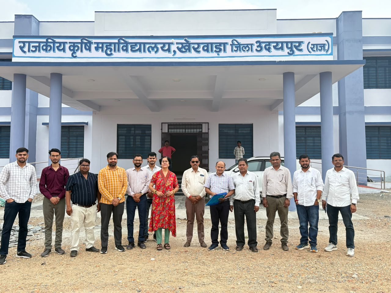 एमपीयूएटी की निरीक्षण समिति ने खेरवाड़ा एवं गोगुन्दा राजकीय कृषि महाविद्यालयों का किया निरीक्षण