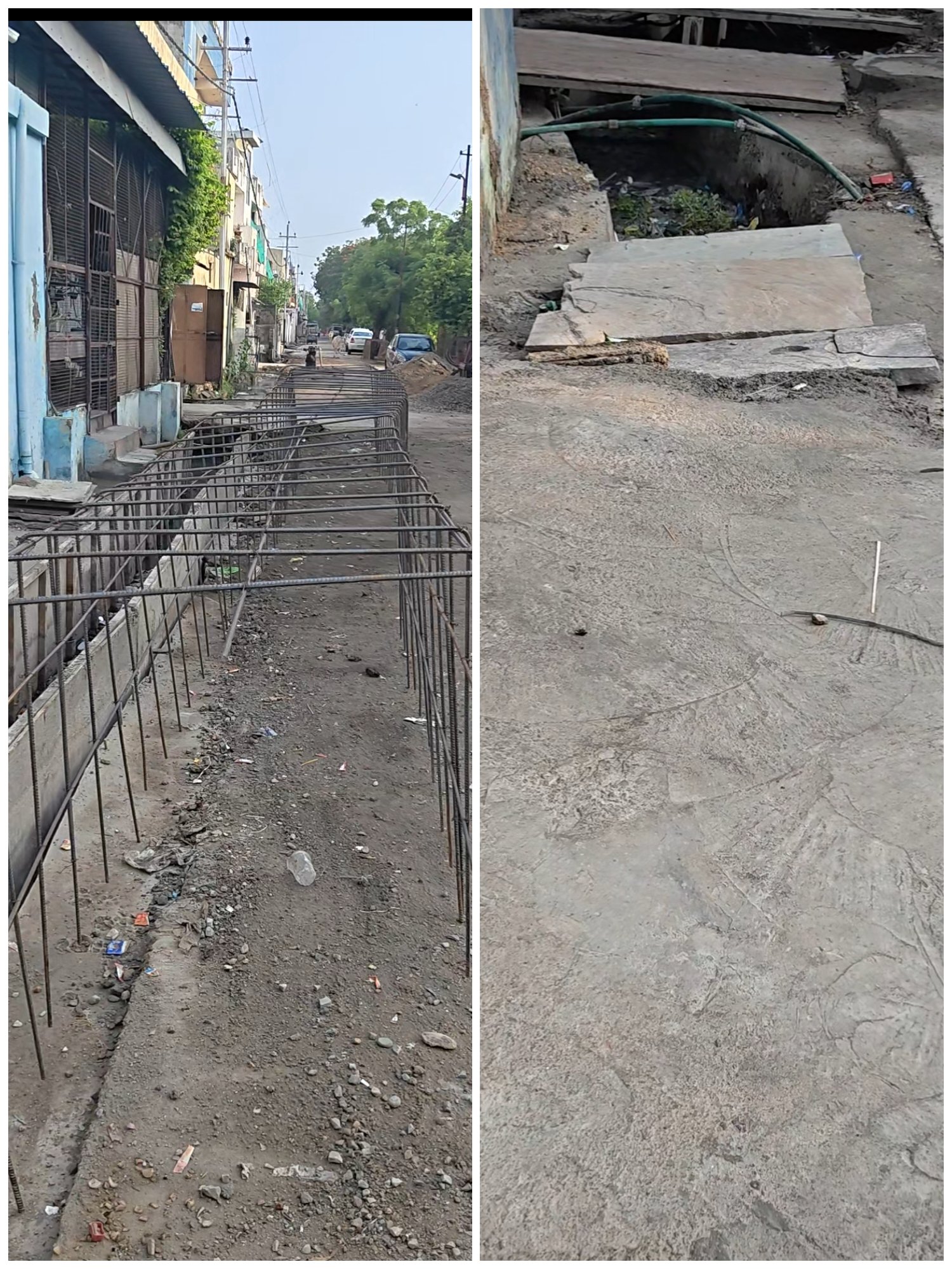 नेहरू नगर के निर्माणाधीन नाले में भ्रष्टाचार के आरोप, घटिया निर्माण से भड़का वाल्मीकि समाज, जांच की उठी मांग