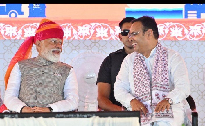 राजस्थान को विकास पथ पर ले जाते मुख्यमंत्री भजन लाल शर्मा 