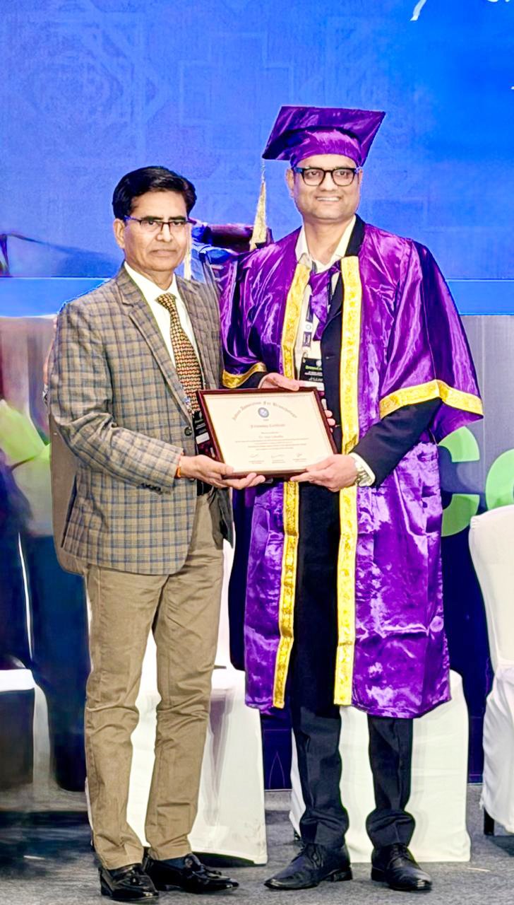 डॉ. अतुल लुहाड़िया को पुणे में मिला प्रतिष्ठित ब्रोंकोलॉजी फेलोशिप राजस्थान से एकमात्र चिकित्सक