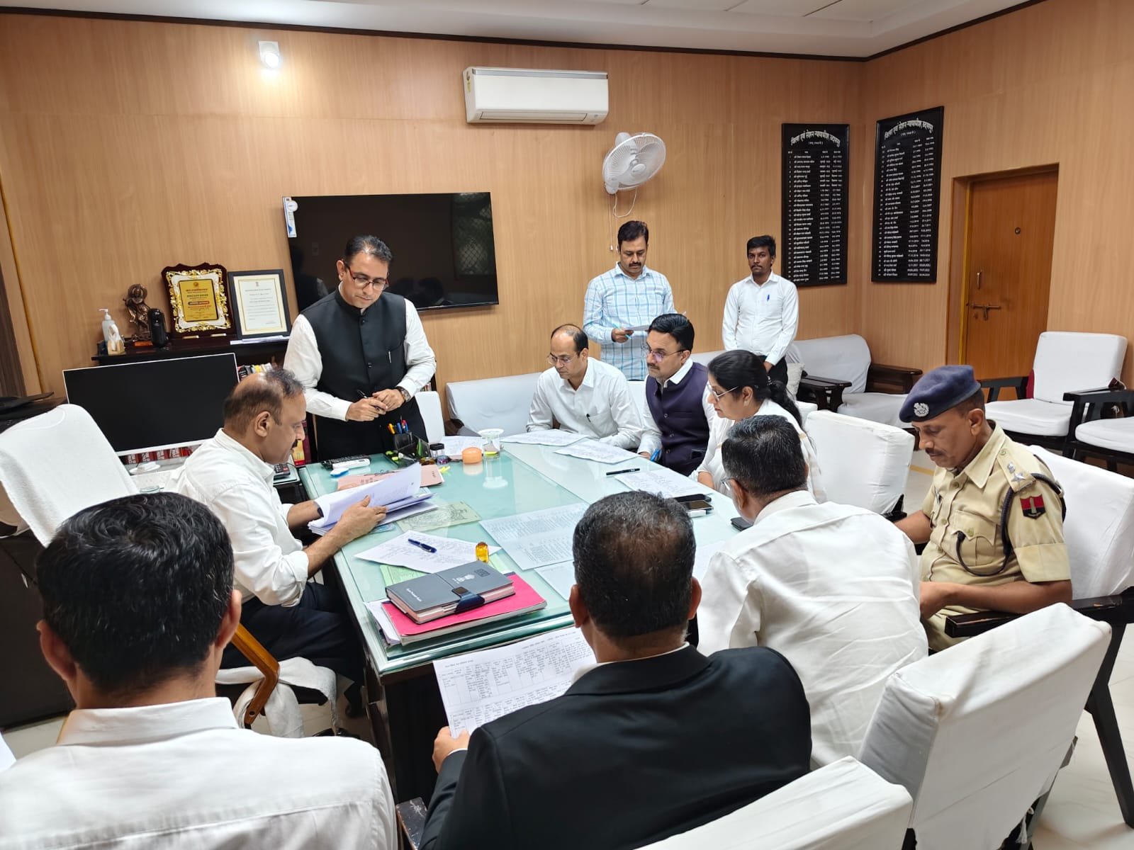 पीडित प्रतिकर स्कीम की बैठक