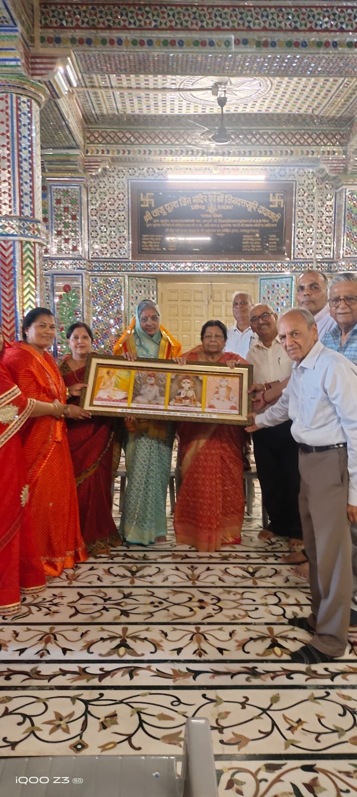 Grand Felicitation Held for National President of Akhil Bharatiya Kharatargachh Mahila Parishad in Udaipur