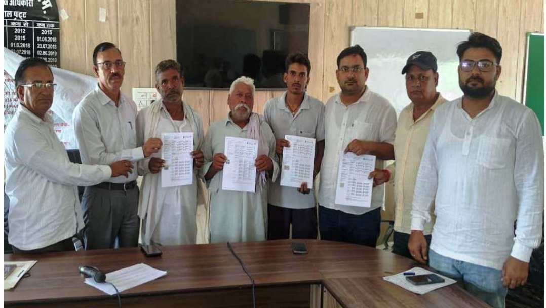 मृदा स्वास्थय कार्ड प्राप्त होने पर जताई खुशी