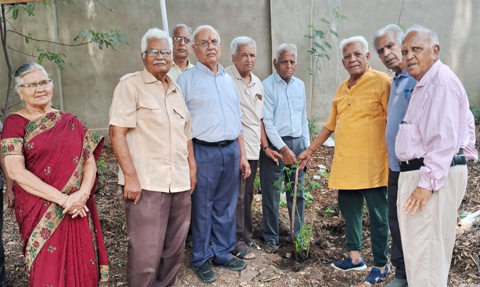 विज्ञान समिति द्वारा पौधारोपण कार्यक्रम