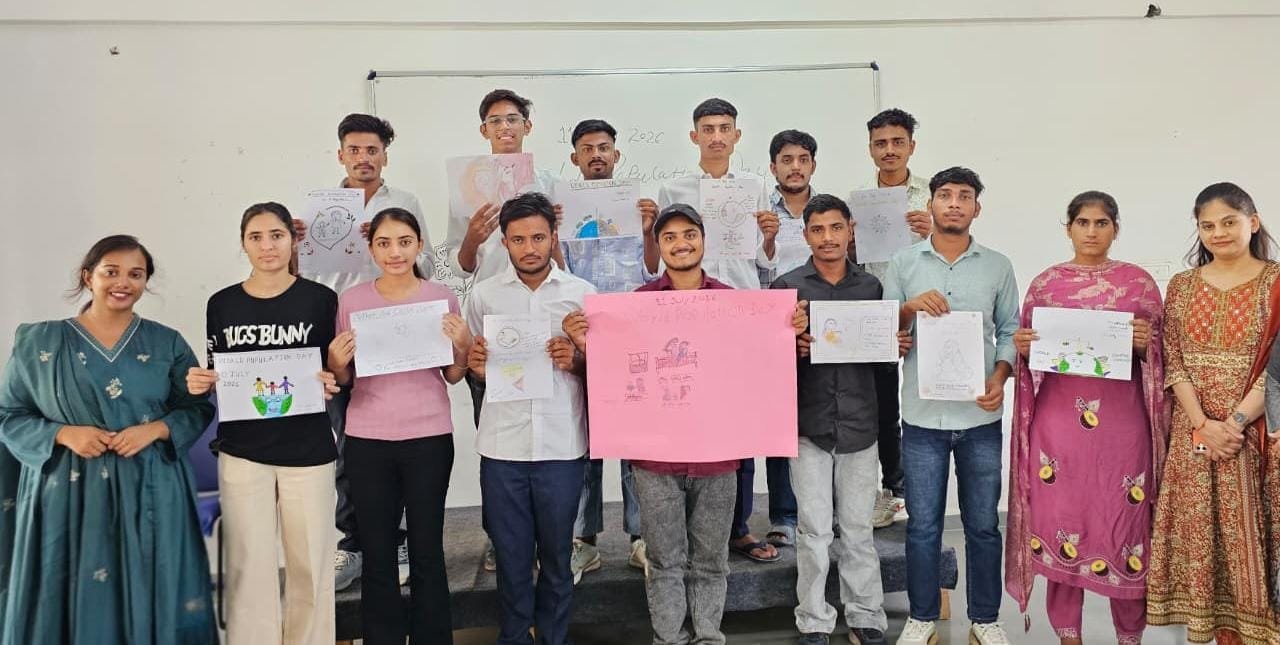 रोटरेक्ट क्लब ऑफ ऐश्वर्या की रचनात्मक पहलः पोस्टर प्रतियोगिता के जरिए दिया मातृ-शिशु स्वास्थय और जनसंख्या संतुलन का संदेश